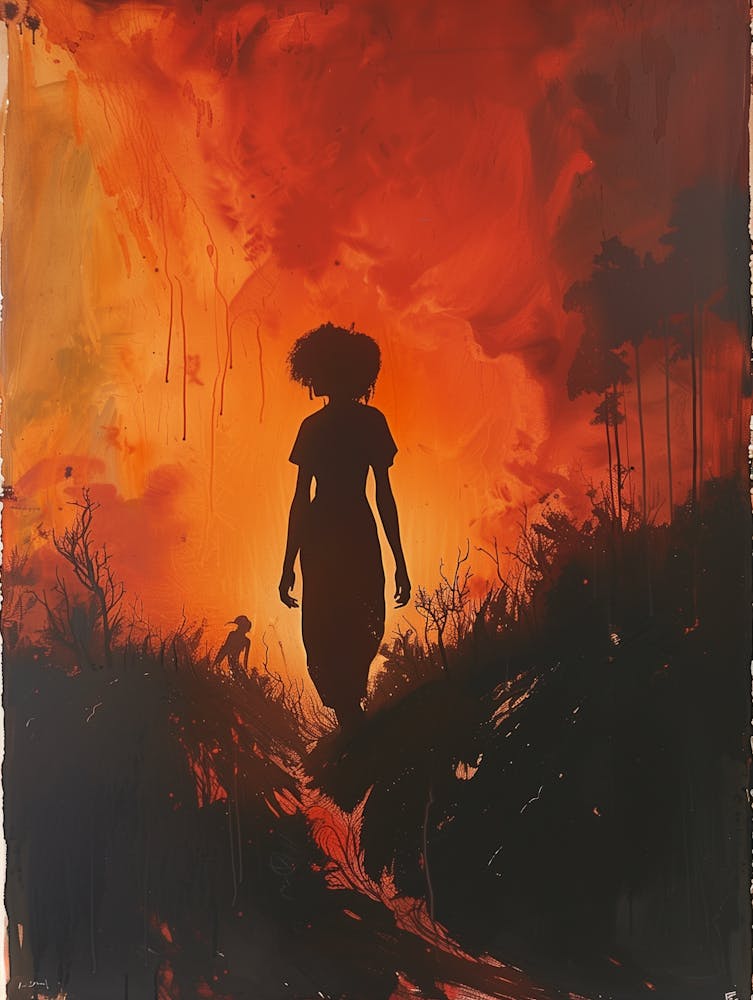 'The Woman In Red' 1