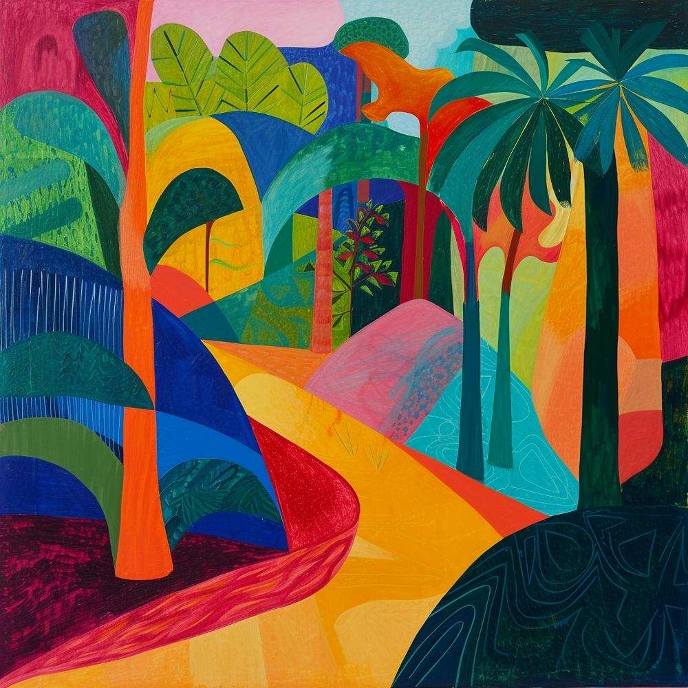 Abstract Travel Collection Congo 2
