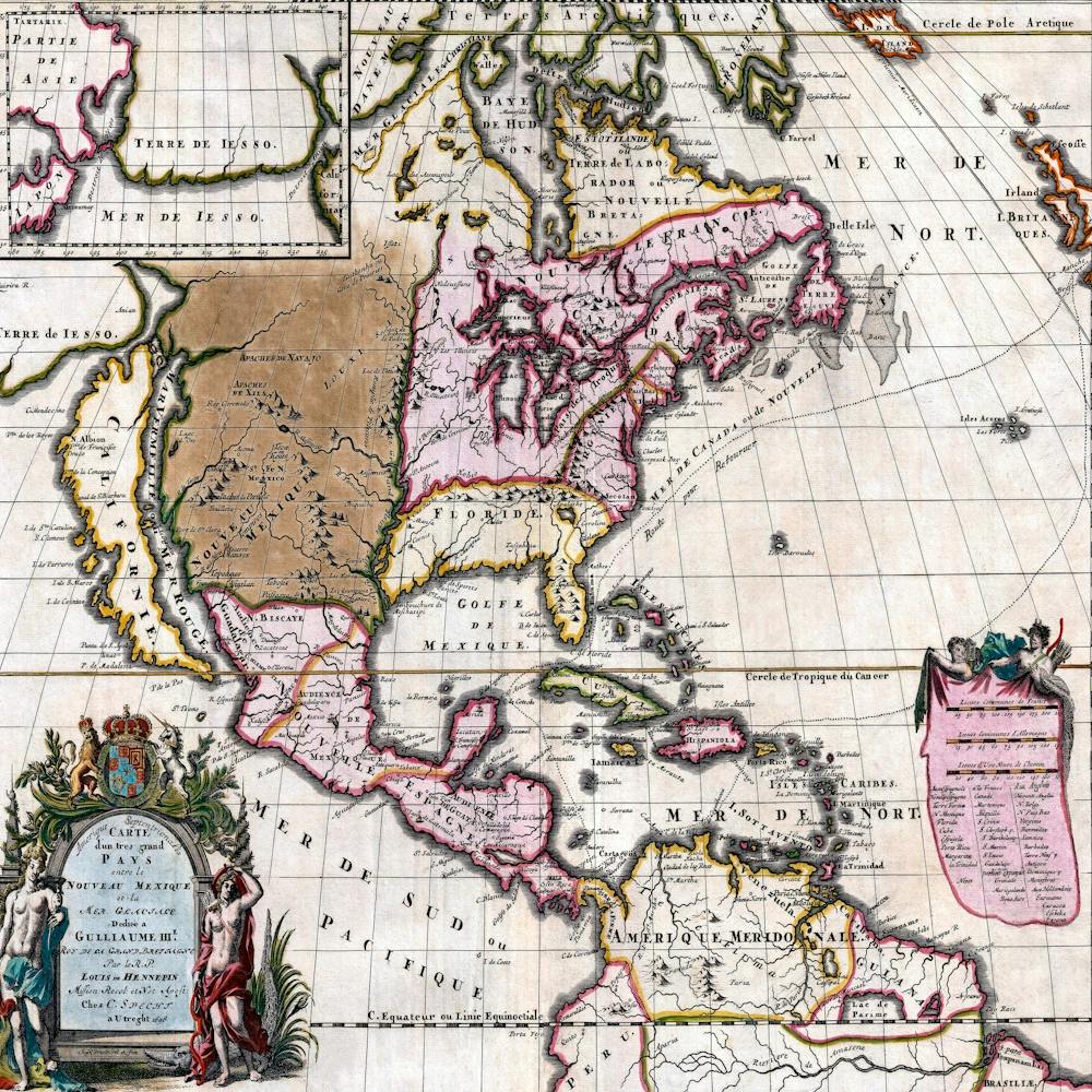 Map Of North America 2