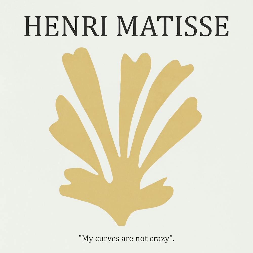 Yellow Leaf 01- Henri Matisse