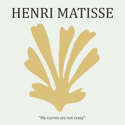 Yellow Leaf 01- Henri Matisse