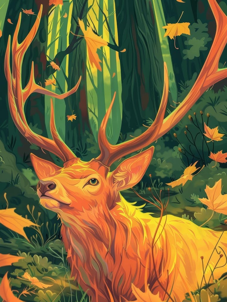 Deer In The Forest 23
