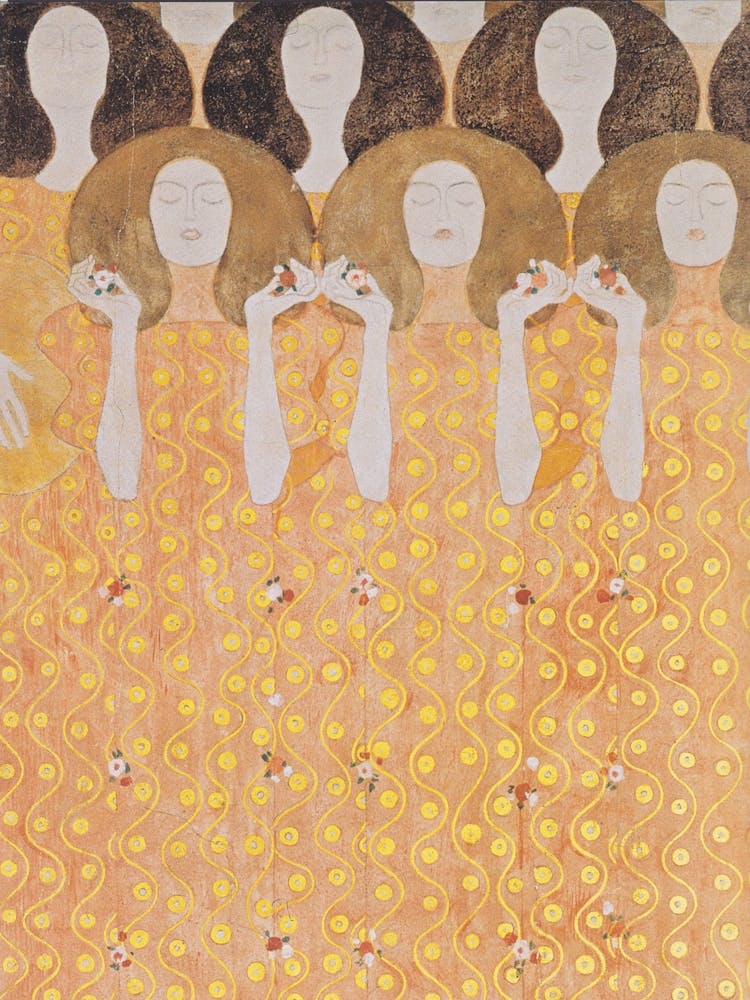 Golden Girls By Gustav Klimt