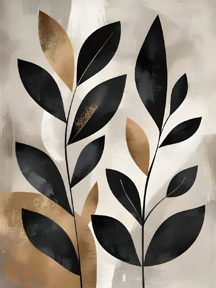 Leaves Canvas Print 1