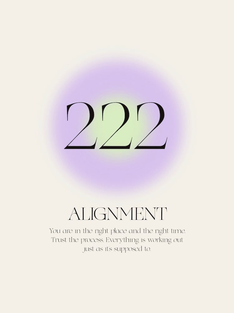 Angel Number 222 Alignment