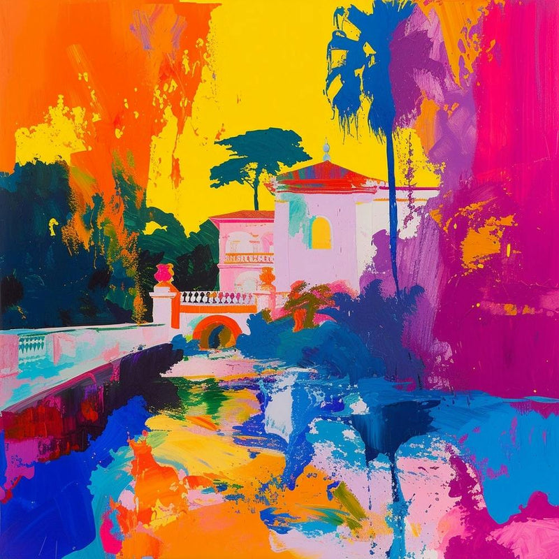 Colourful Gardens Vizcaya Museum And Gardens Usa 1