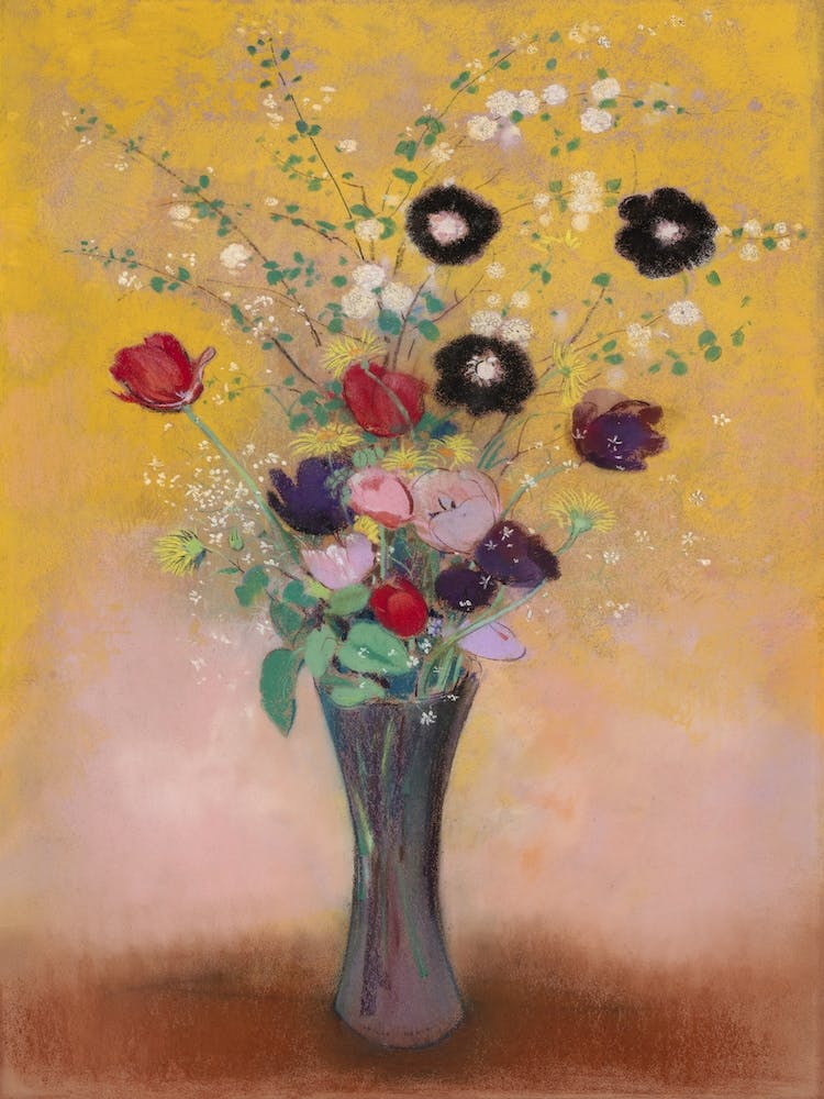 Vase Of Flowers (1916), Odilon Redon