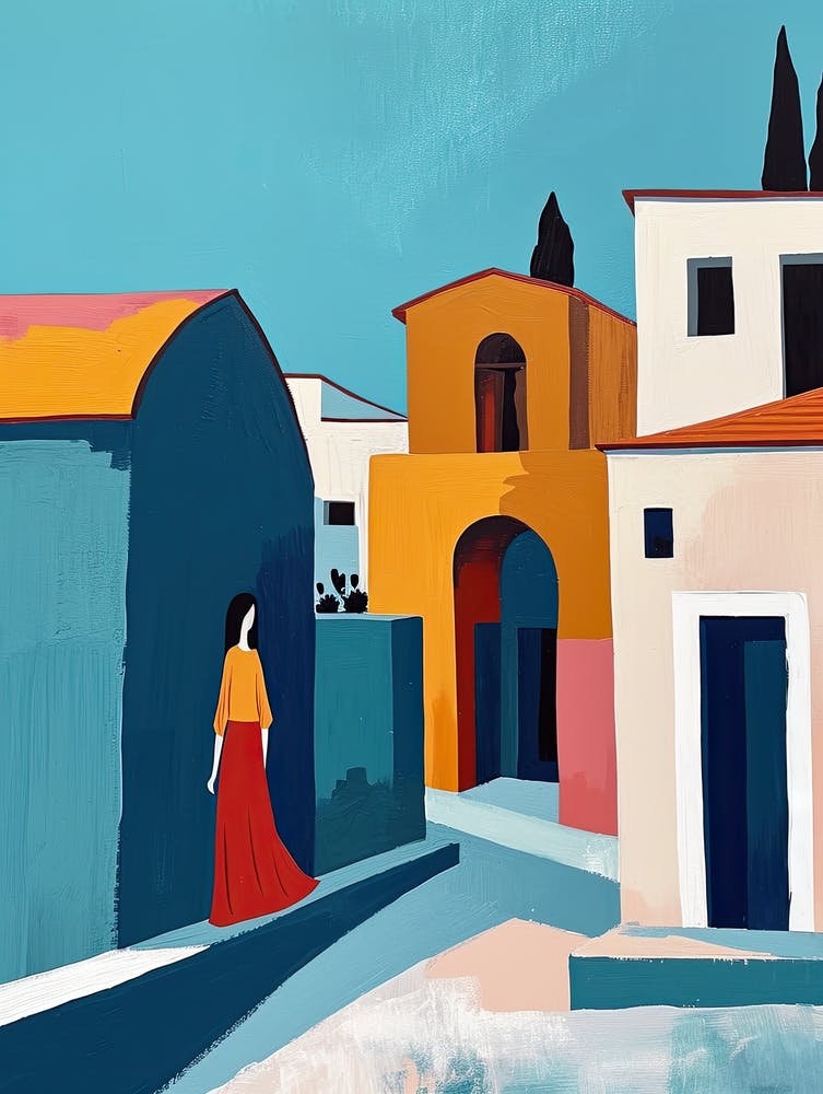 Trikala Tranquility: A Minimalist Perspective, Greece