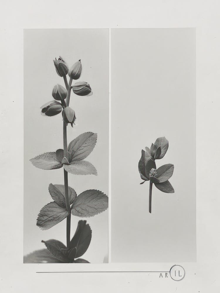 Snapdragon Flower Photo Collage 3