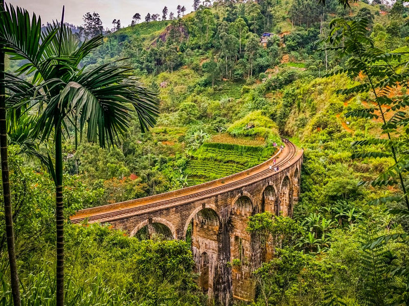 Sri Lanka Eisenbahnbrücke