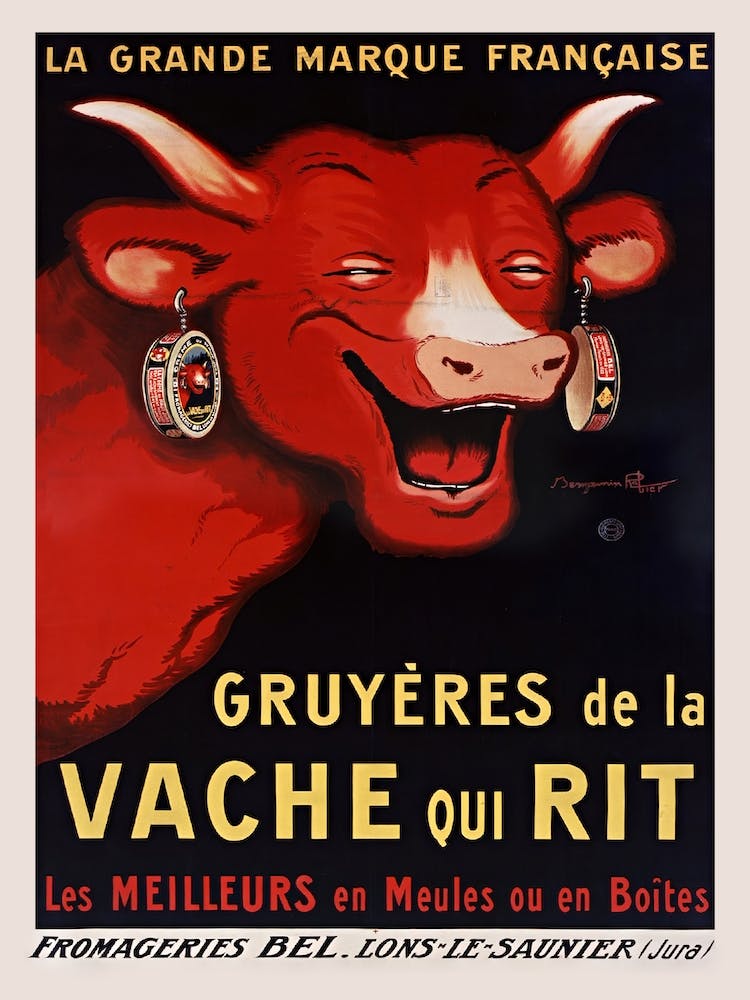 Vache Qui Rit, Benjamin Rabier