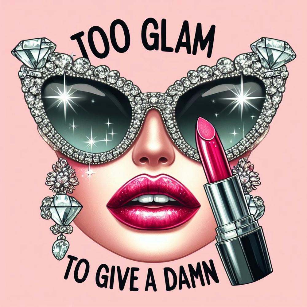 Too Glam To Give A Damn