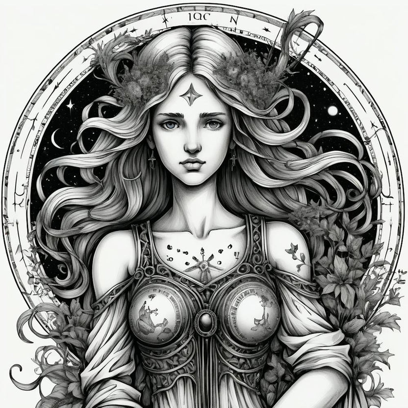 Zodiac Sign Virgo Maiden