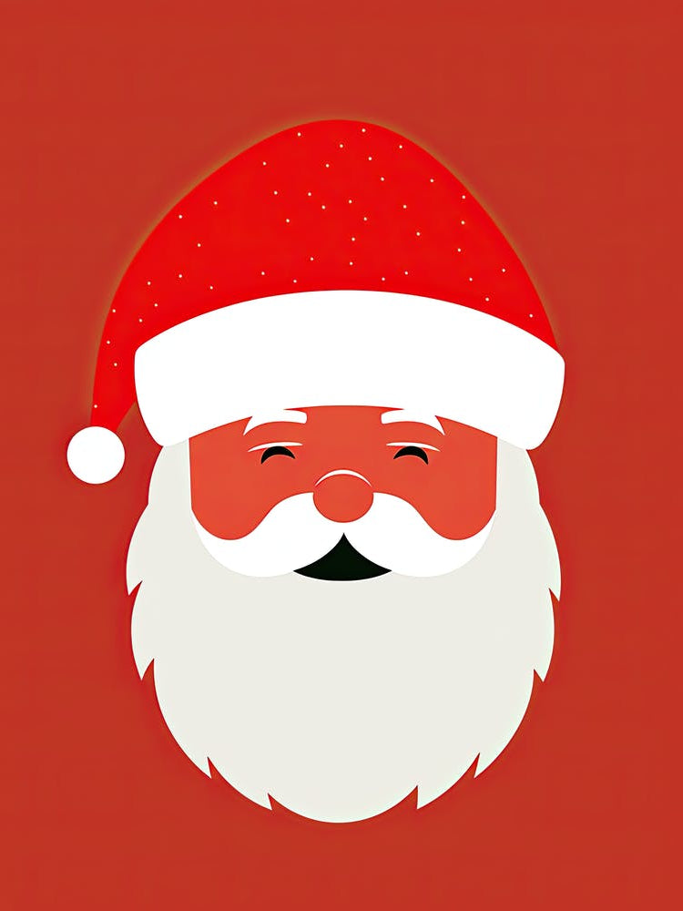 Santa Claus, Christmas print 1