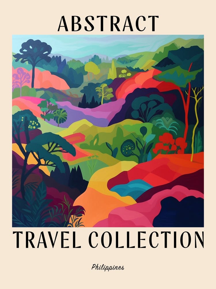 Abstract Travel Collection Poster Philippines 4