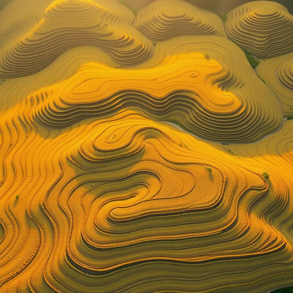 Rice Fields In Vietnam