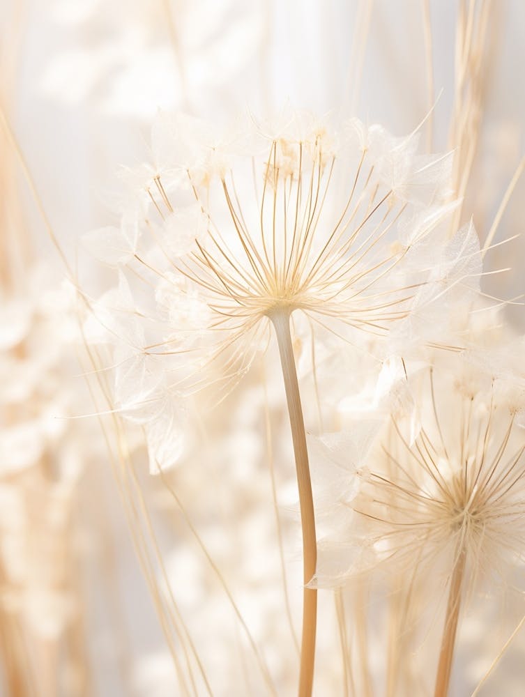 Boho Dried Flowers Agapanthus 3