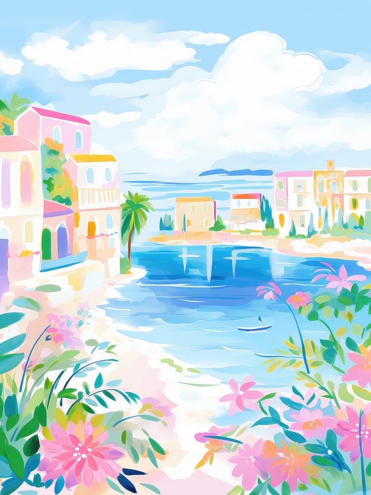 Santa Marinella, Italy Colourful View 1