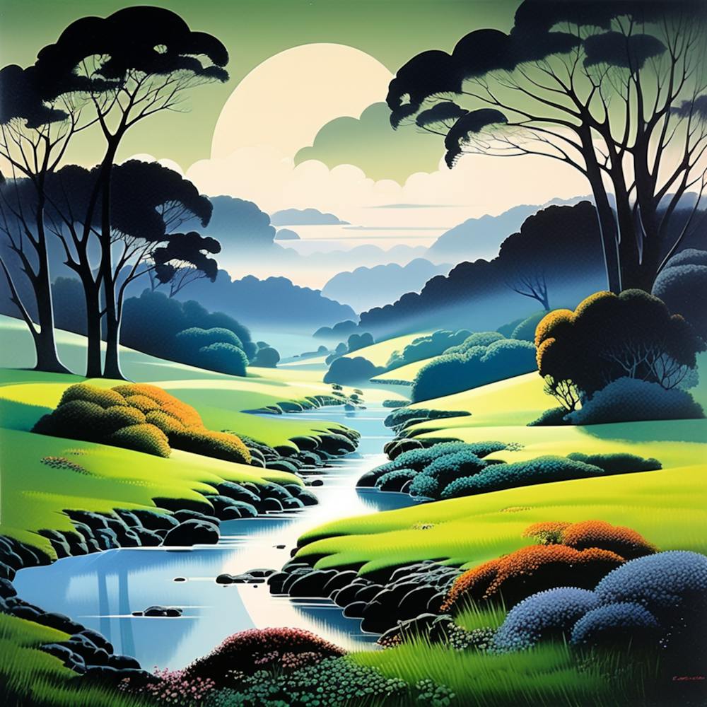 Landscape By Edward Scott