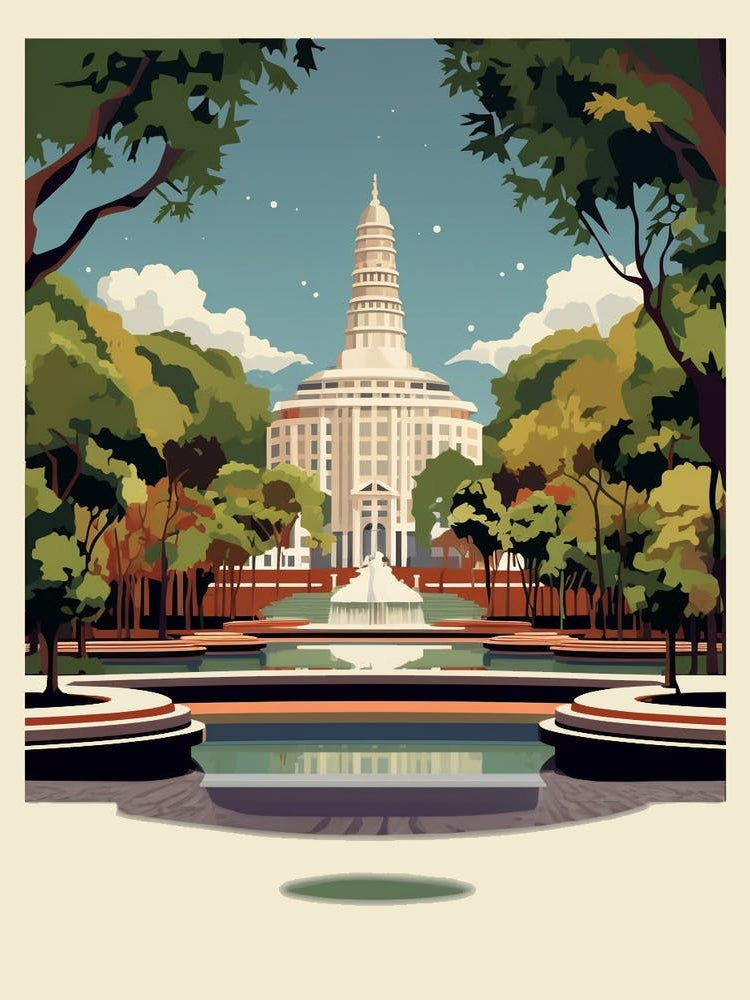 Emirgan Park Modern Pixel Art 2