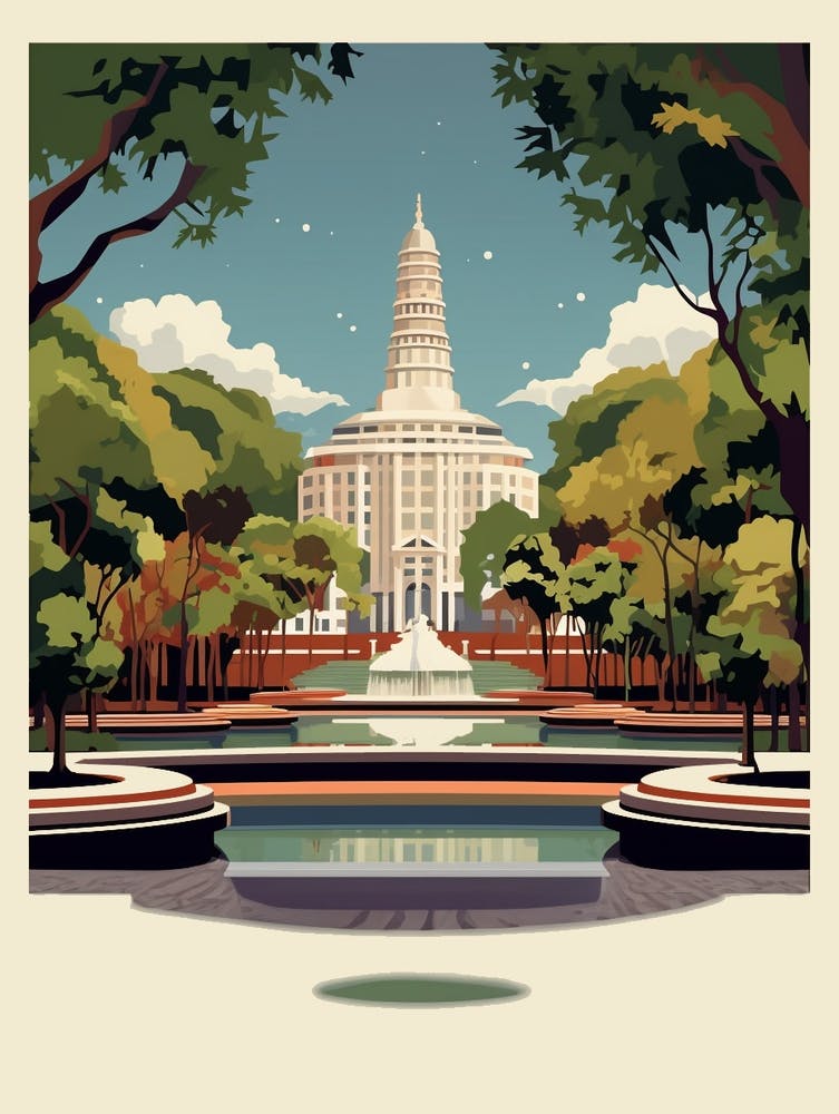 Emirgan Park Modern Pixel Art 2