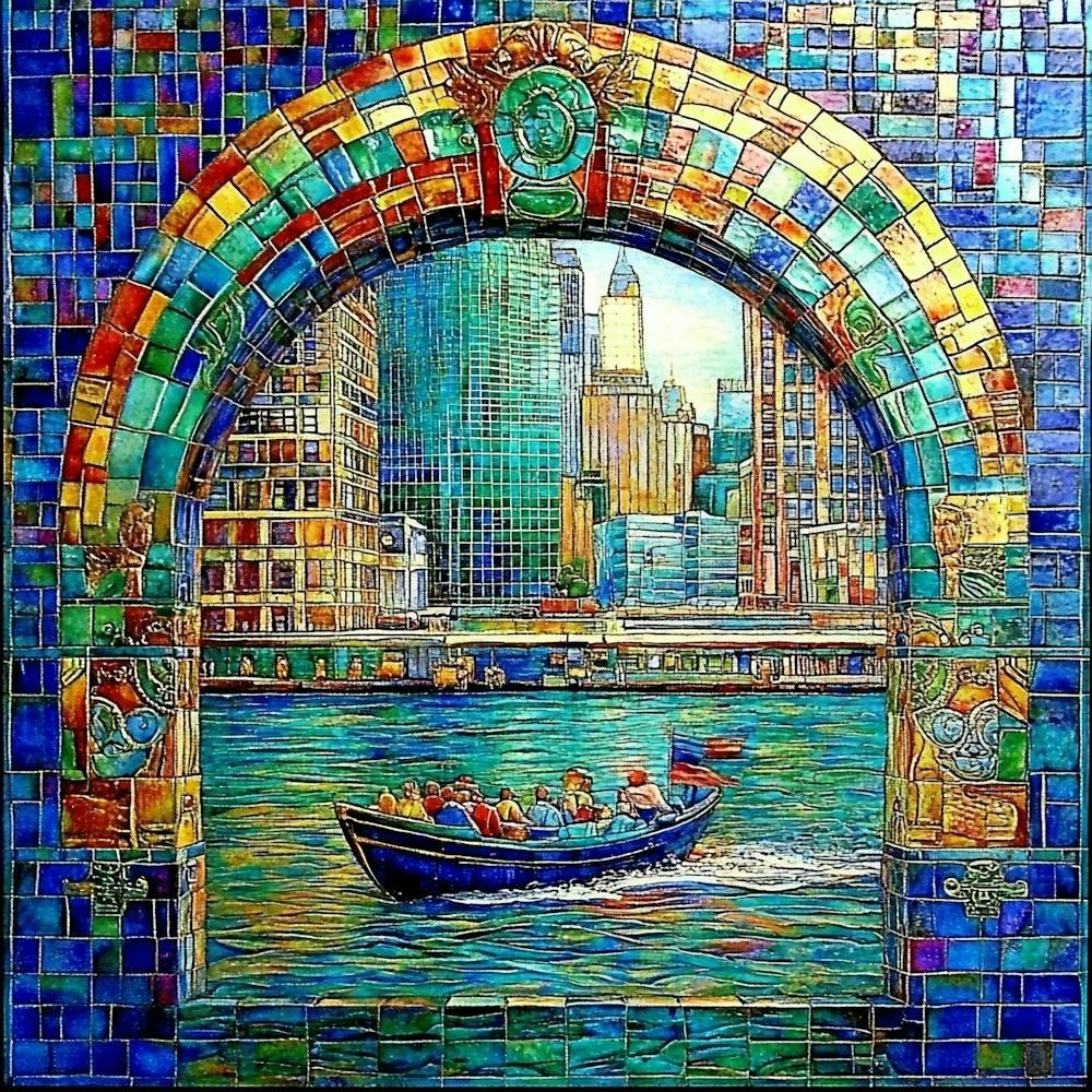 Boat In The Harbor Art