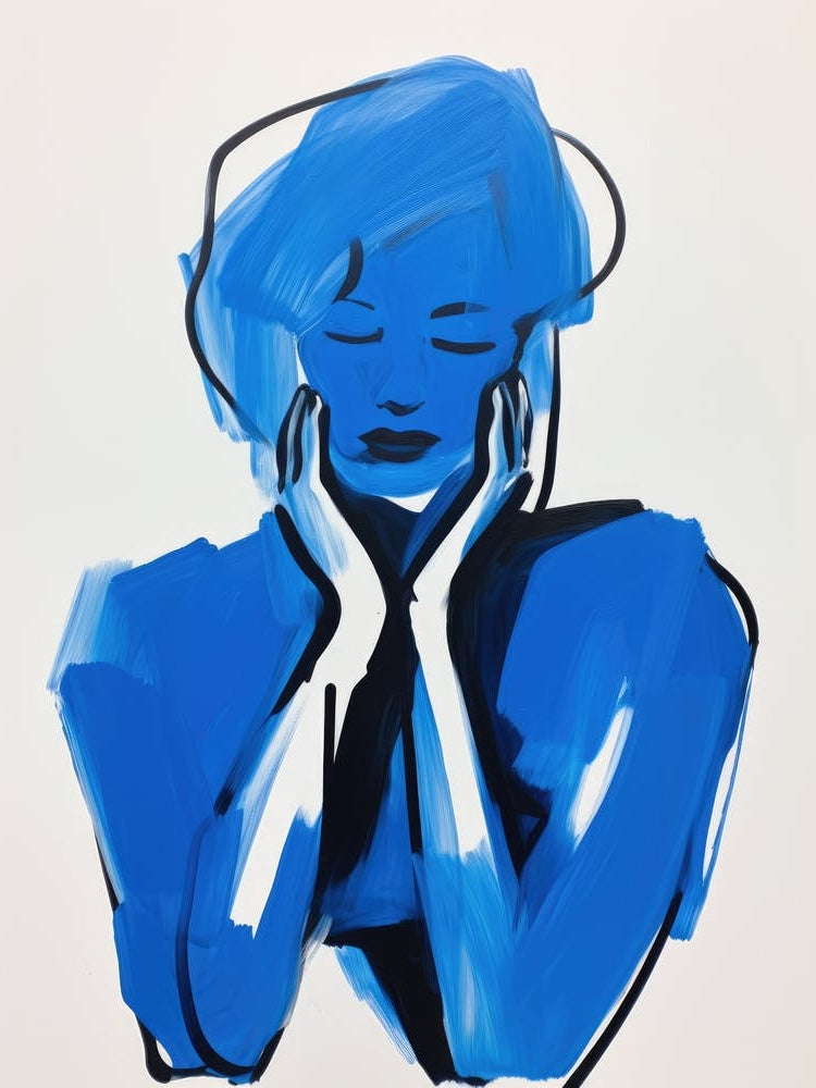 Blue Woman 3