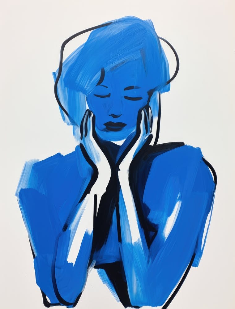 Blue Woman 3