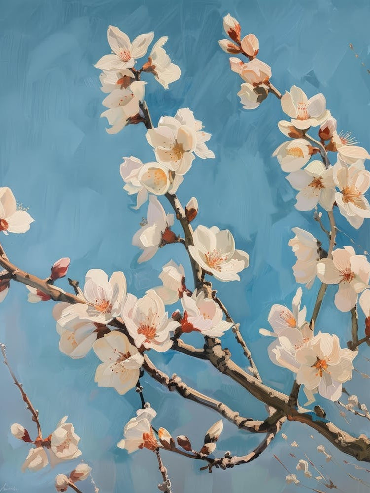 Blossoming Almond Tree 1