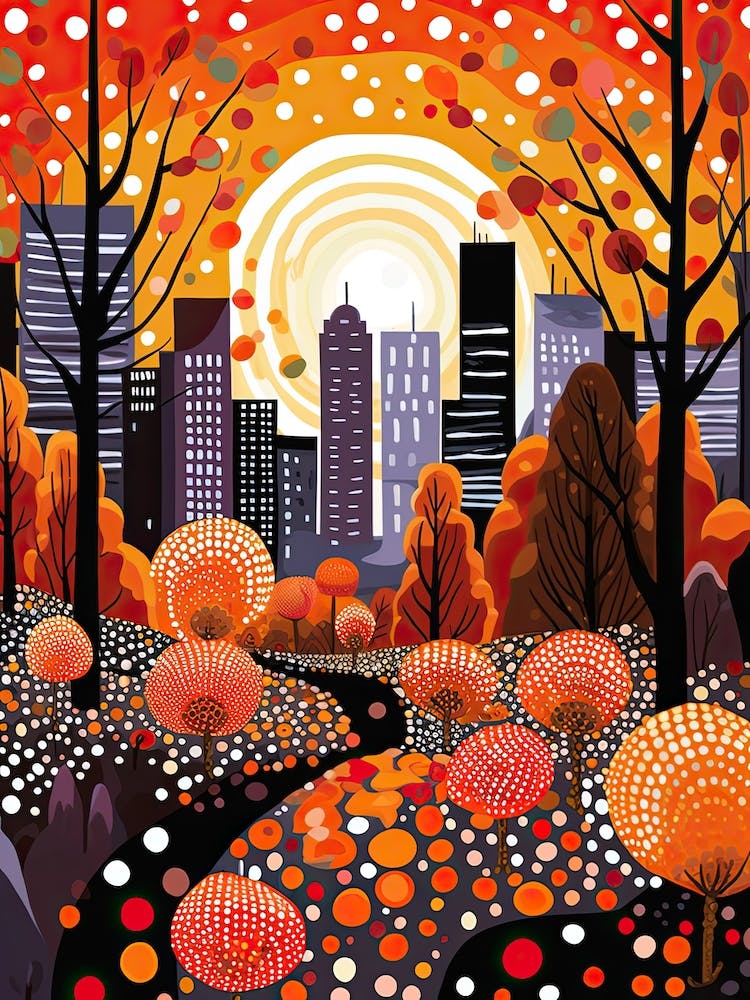 Toronto, Illustration In The Style Of Pop Art 1