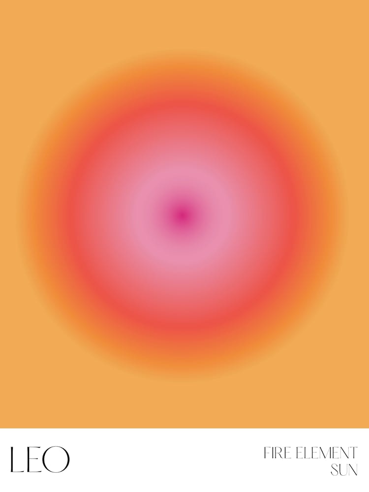 Leo Aura Zodiac