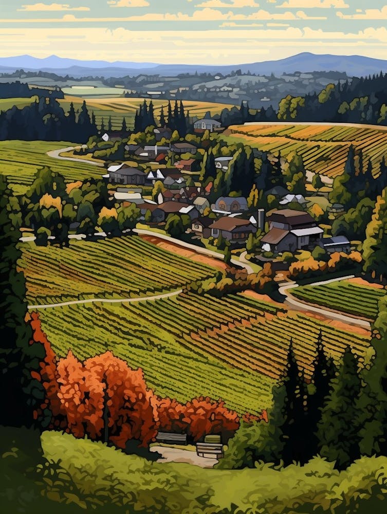 Woodinville Wine Country Fauvism 6