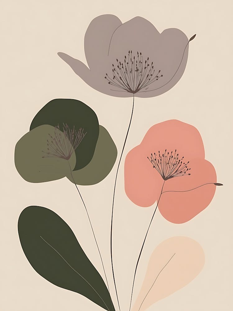 Nature-Inspired Watercolor Flowers | Elegant & Timeless Floral Wall Prints
