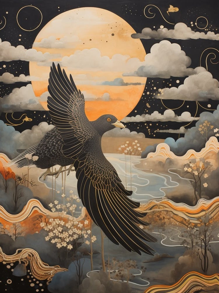 Pheasant 5 Gold Detail Painting