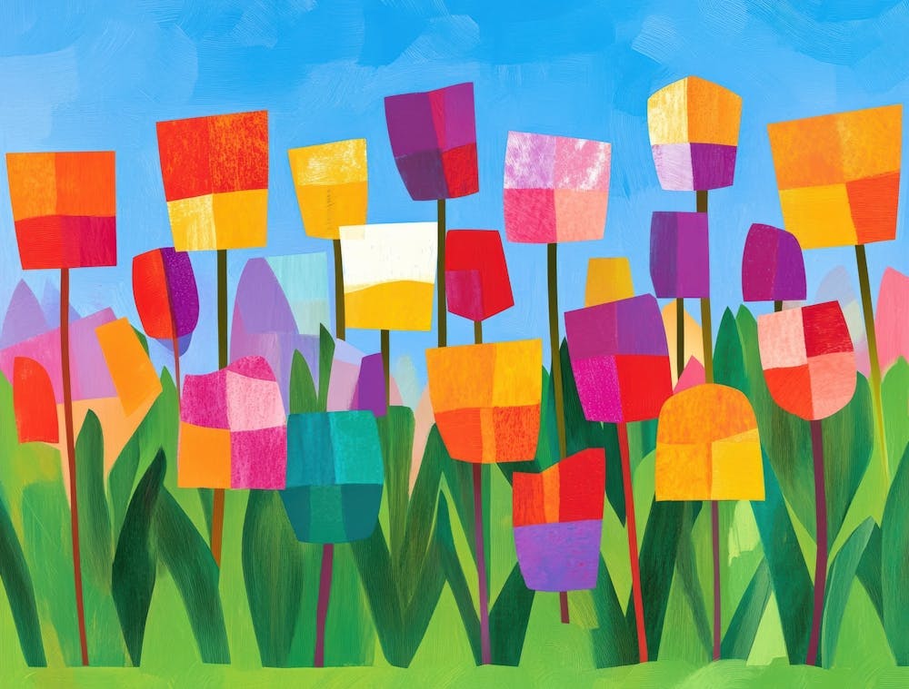 Colorful Tulips 3