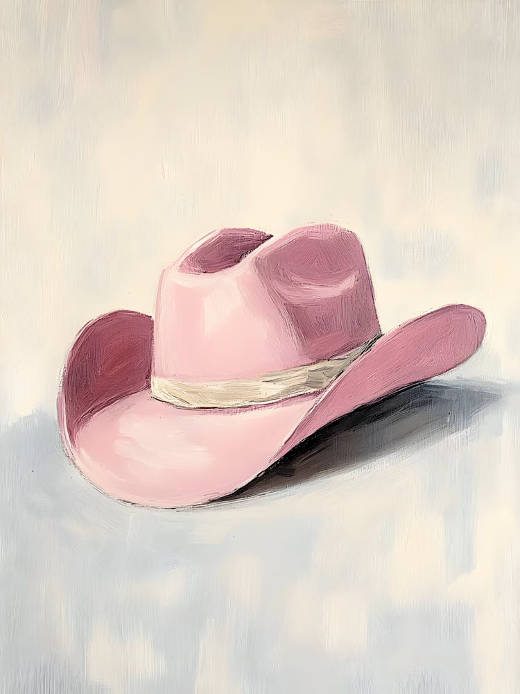 Rosa Cowboyhut 5