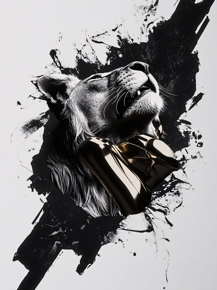 Lion - Splatter