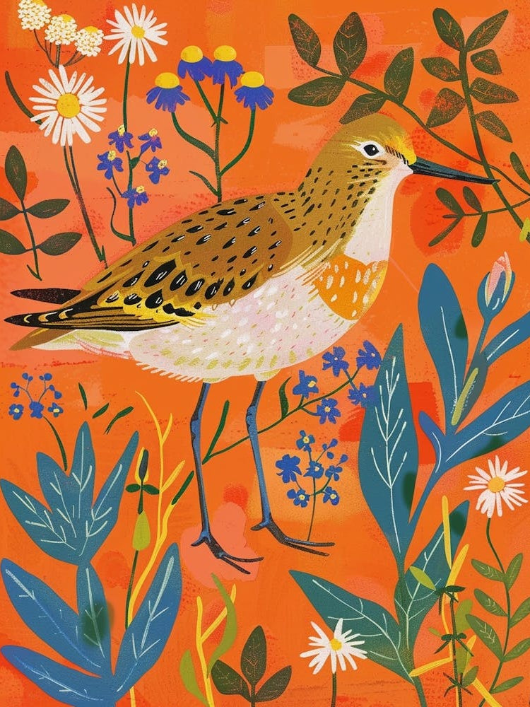 Spring Birds Dunlin 2