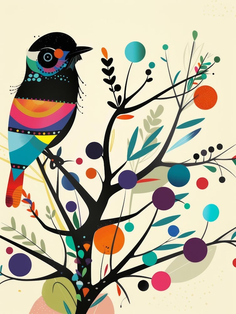 Colorful Bird 9
