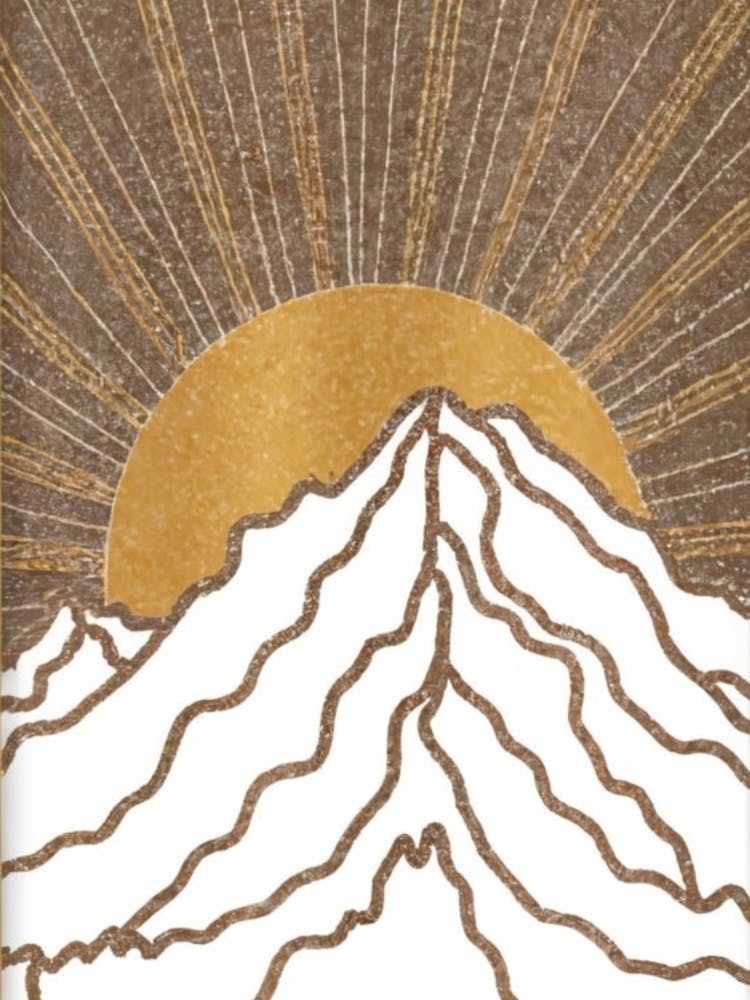 Sunrise Over The Mountains 2