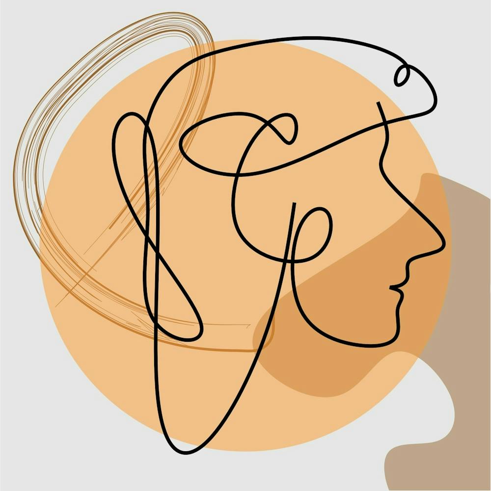 Face Abstract Poster Artistic Art