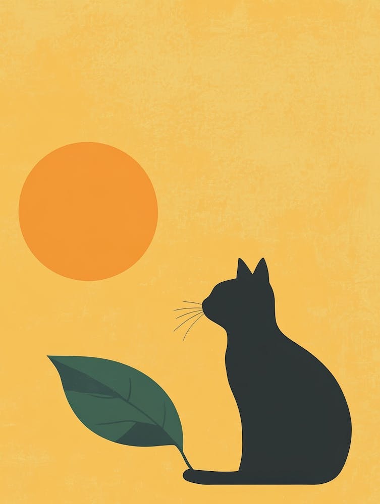 Cat In The Sun 6