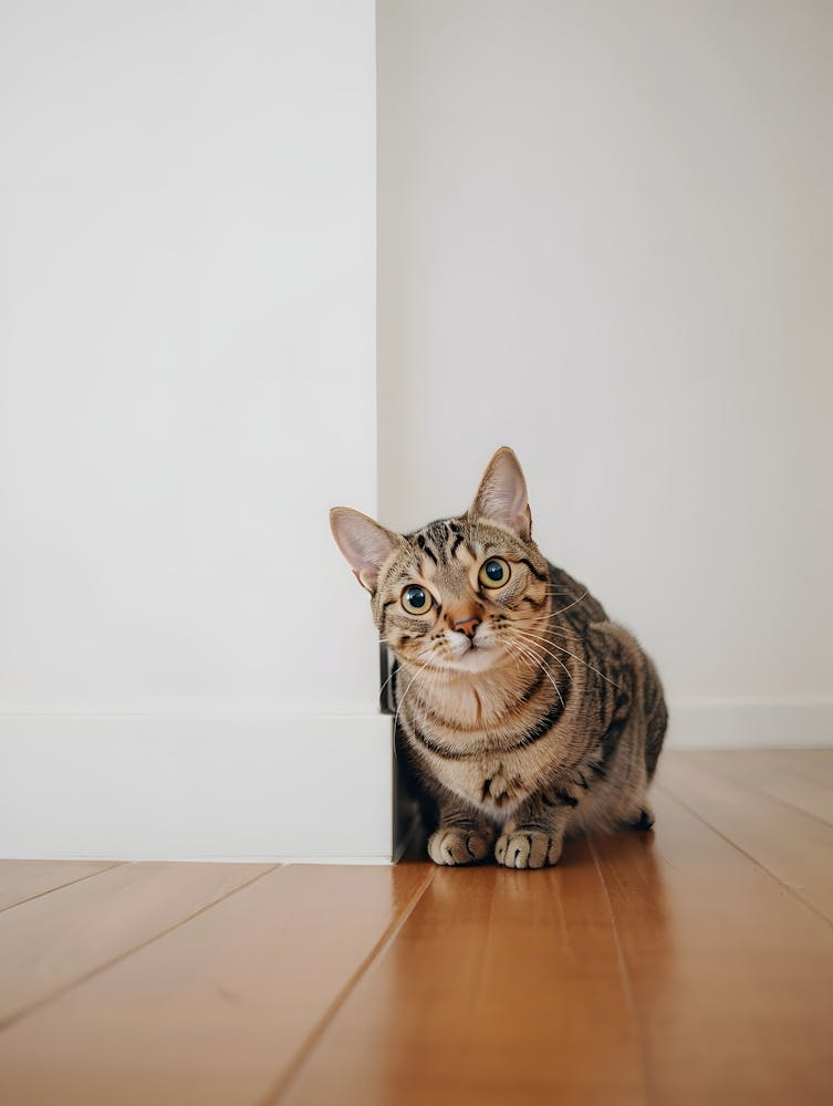 Cat On The Floor