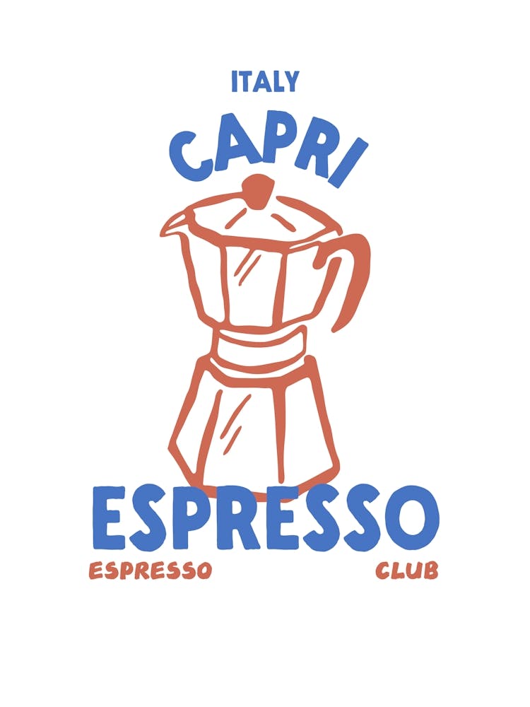 Espresso Club Capri Italy Coffee