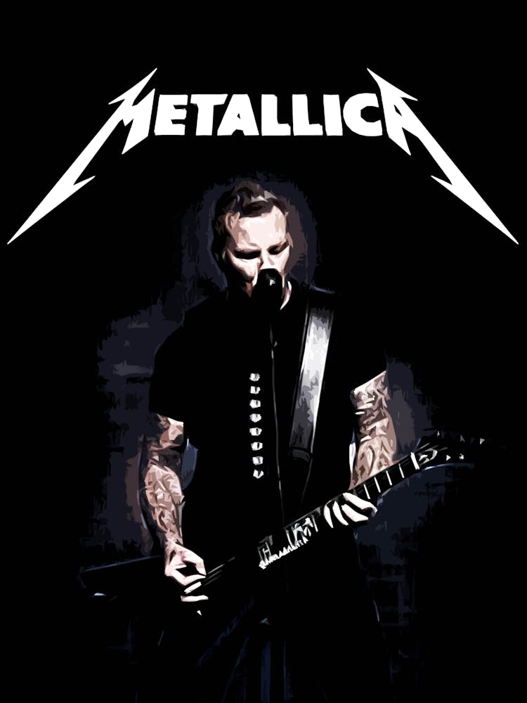 James Hetfield Metallichead band music 33