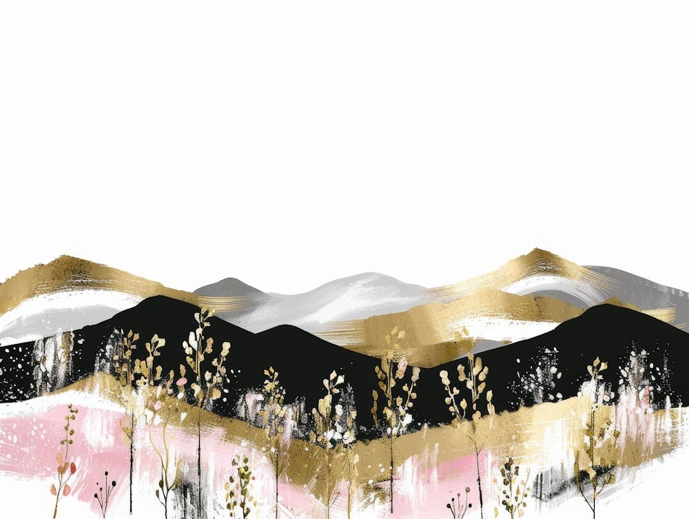 Gold And Black Mountains 11