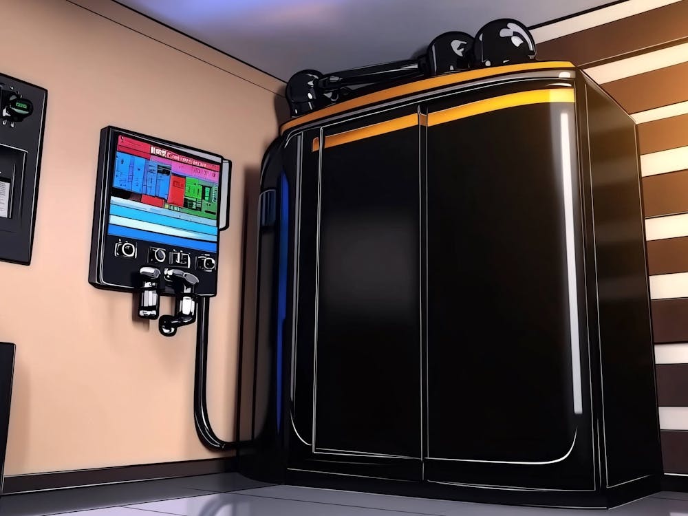 Room With A Refrigerator
