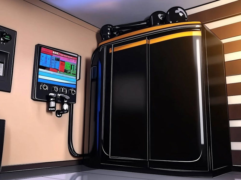 Room With A Refrigerator