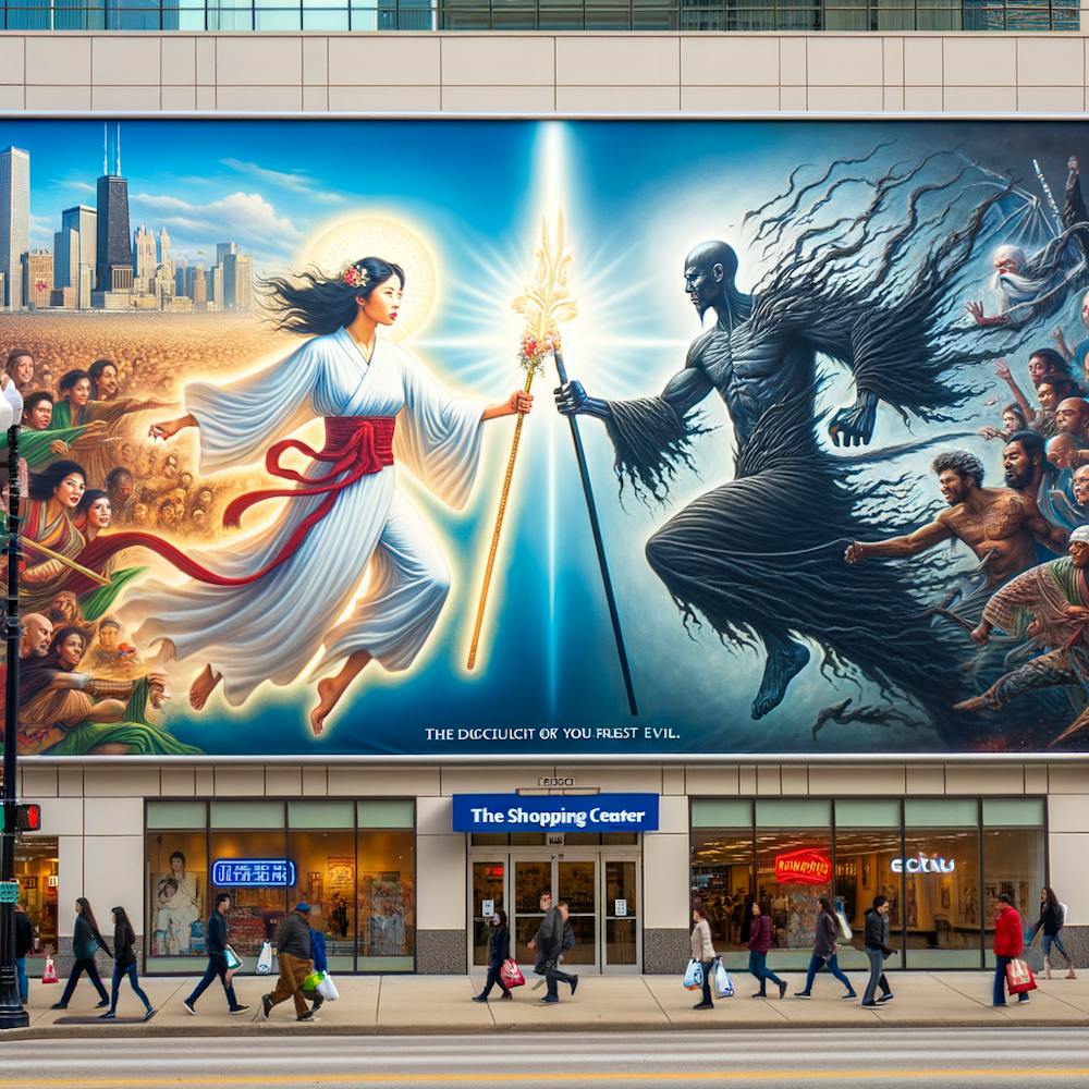 The Duel Above Commerce