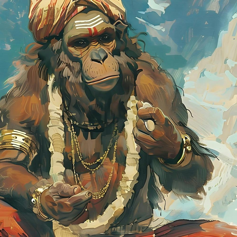 Hanuman Hindu God 2